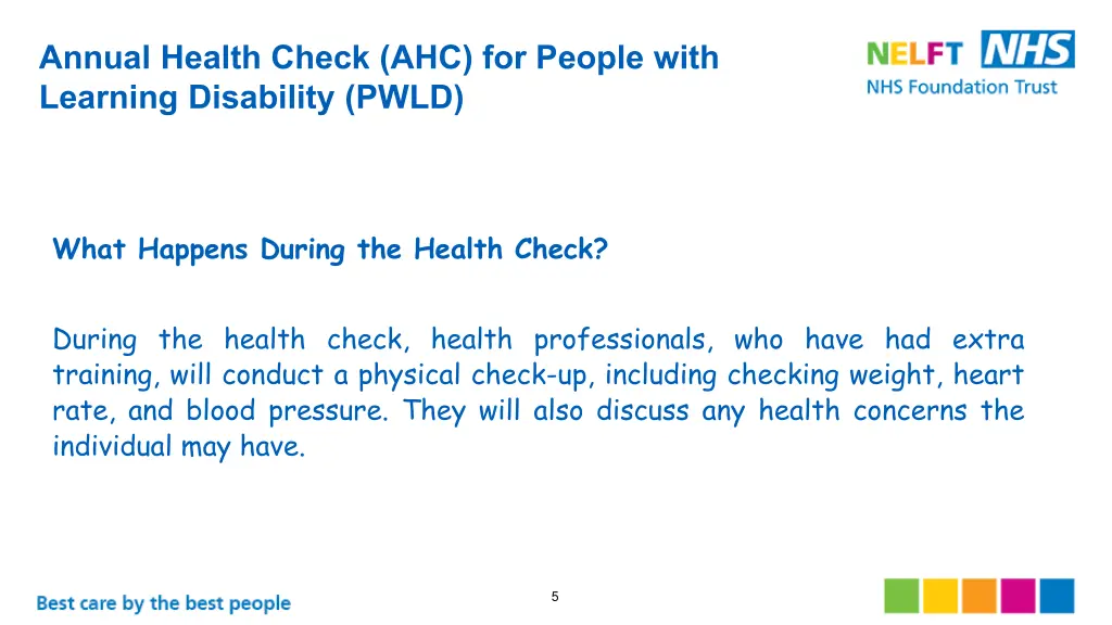 annual health check ahc for people with learning 2