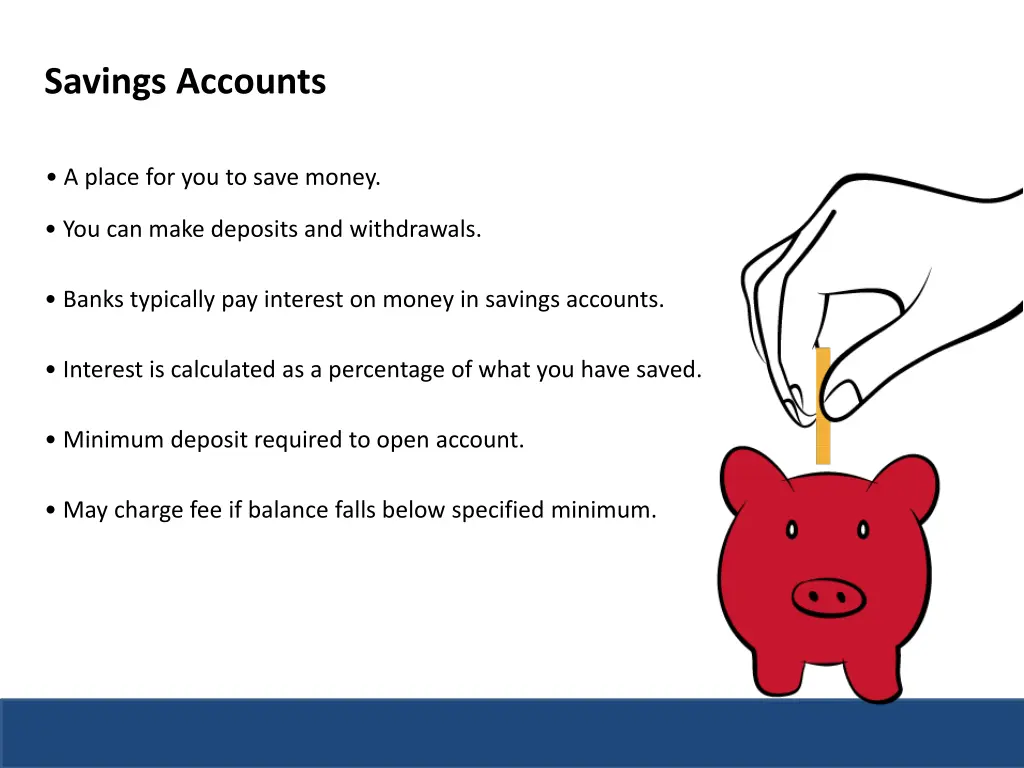 savings accounts