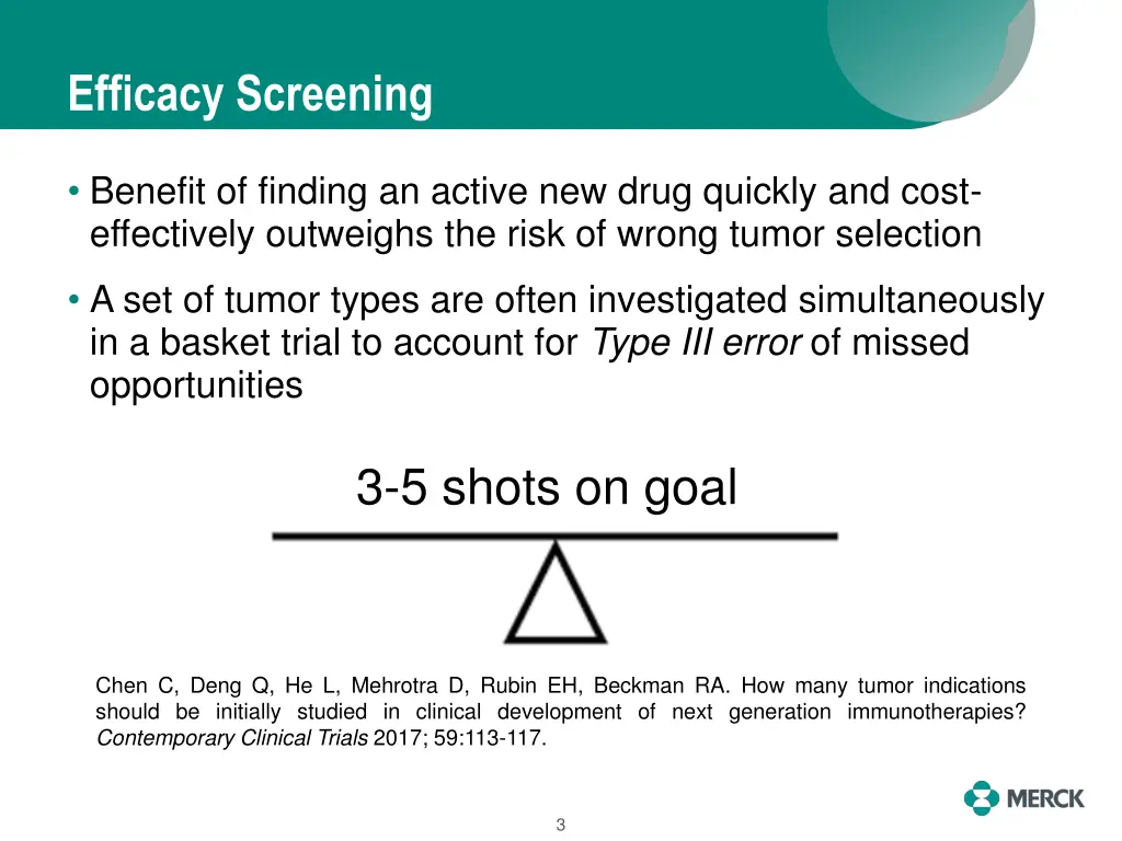 efficacy screening