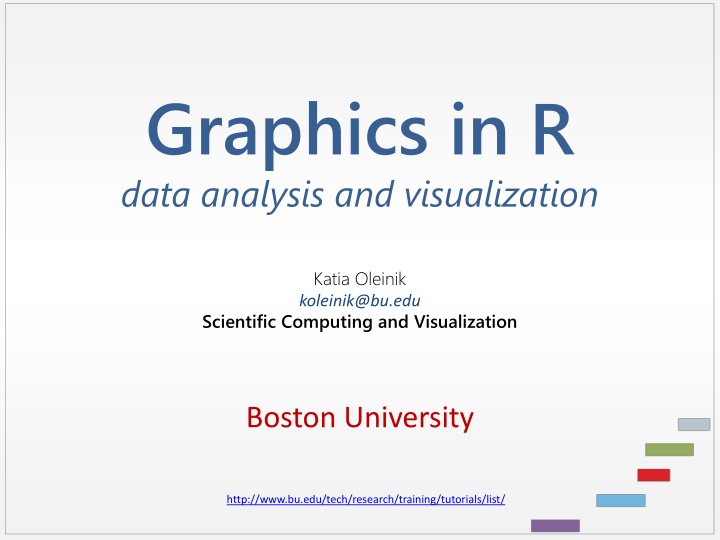 graphics in r data analysis and visualization