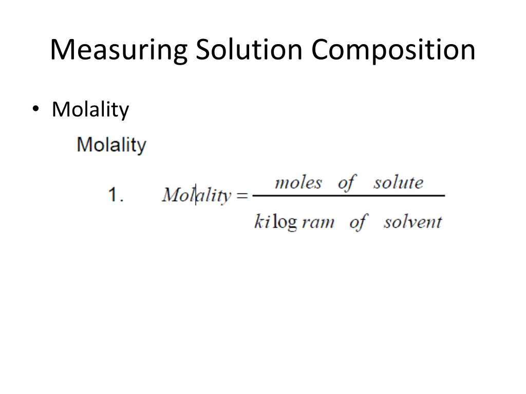 measuring solution composition 3