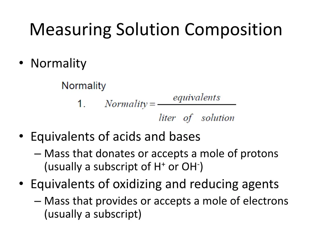 measuring solution composition 4