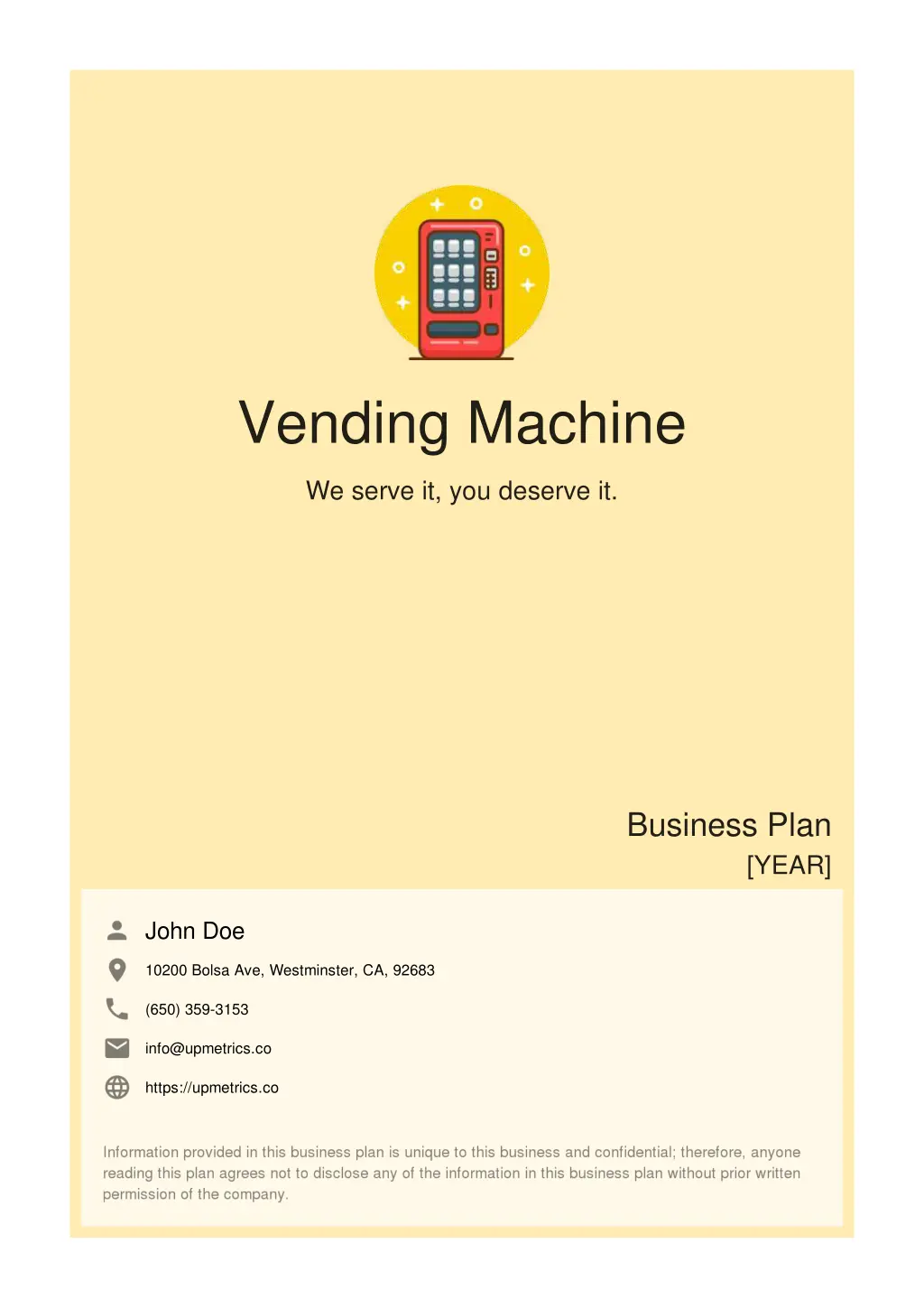 vending machine