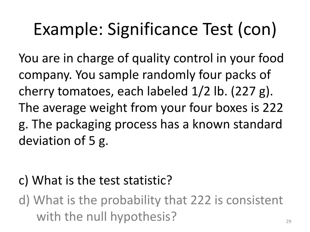 example significance test con