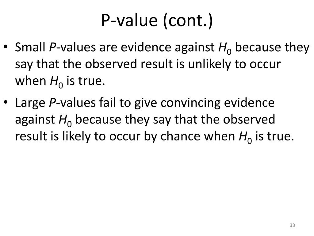 p value cont 1