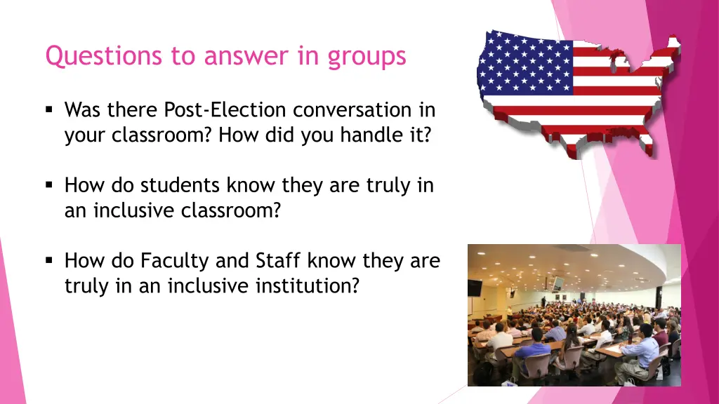 questions to answer in groups