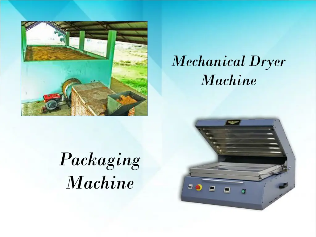 mechanical dryer machine