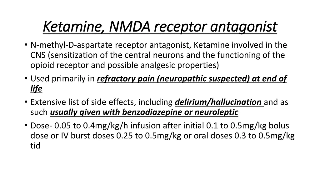 ketamine nmda receptor antagonist ketamine nmda