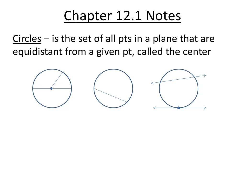 chapter 12 1 notes