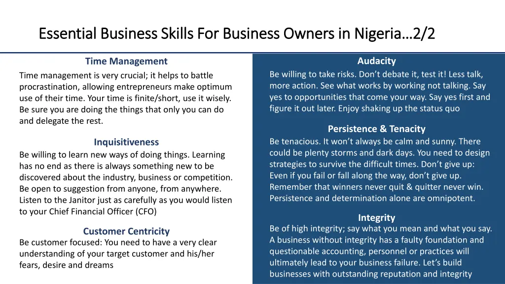 essential business skills for business owners 1