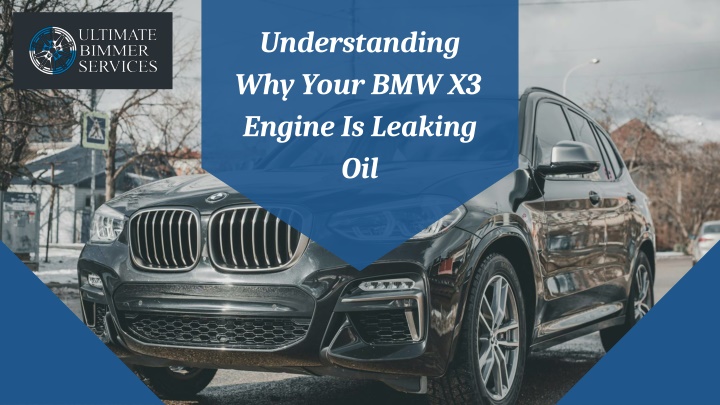 understanding why your bmw x3 engine is leaking