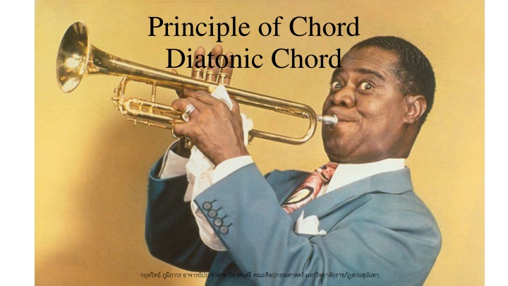 principle of chord diatonic chord