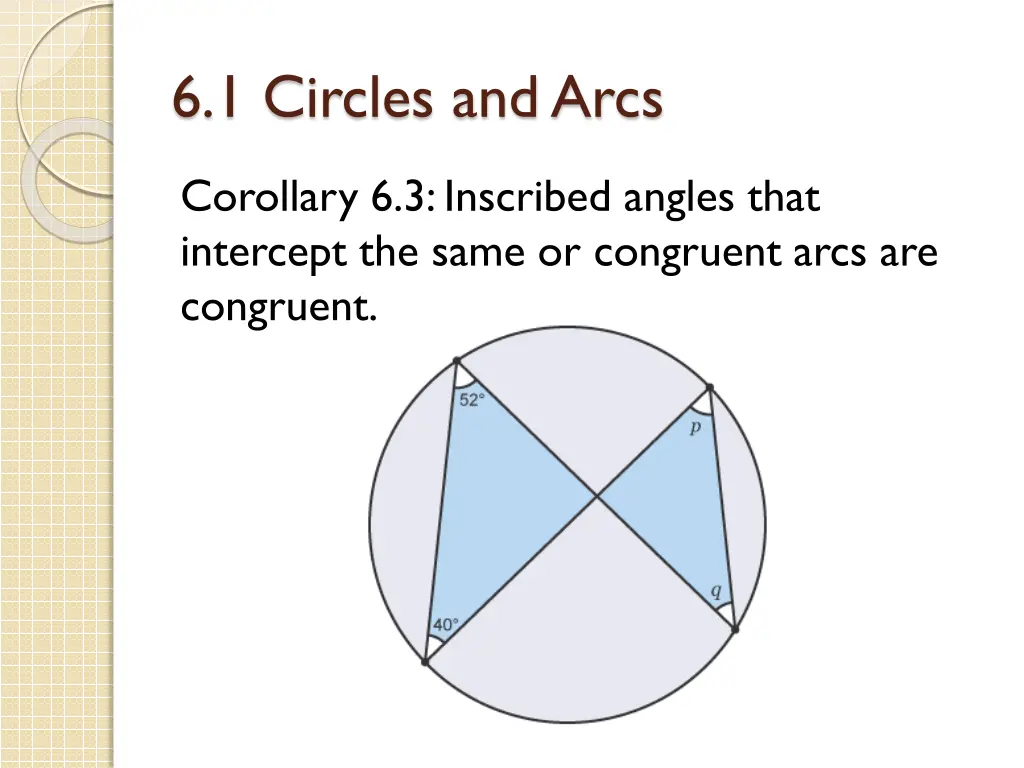 6 1 circles and arcs 10