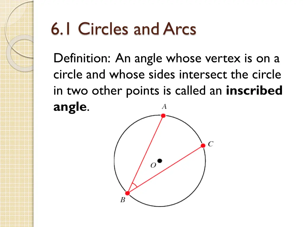 6 1 circles and arcs 8