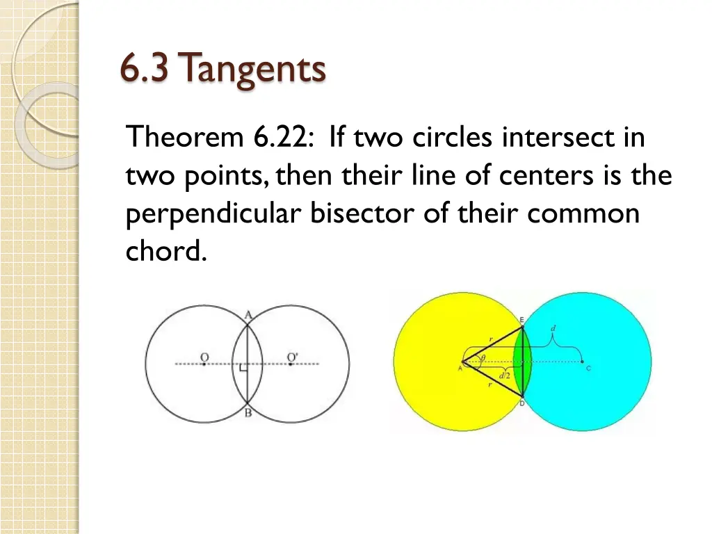 6 3 tangents 12