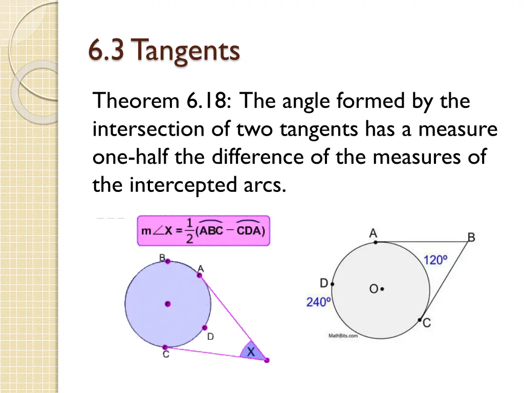 6 3 tangents 7