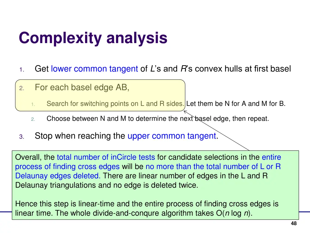 complexity analysis 3