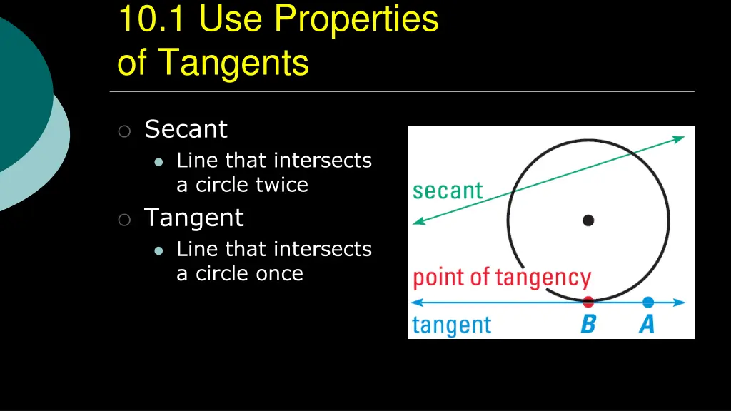 10 1 use properties of tangents 2