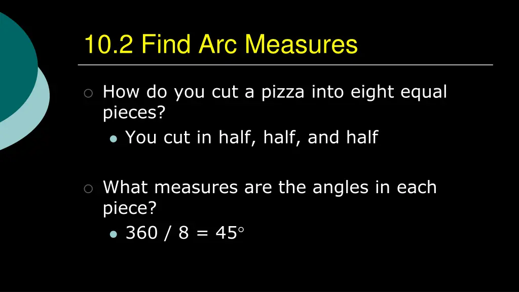 10 2 find arc measures