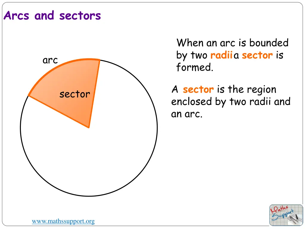 arcs and sectors 1