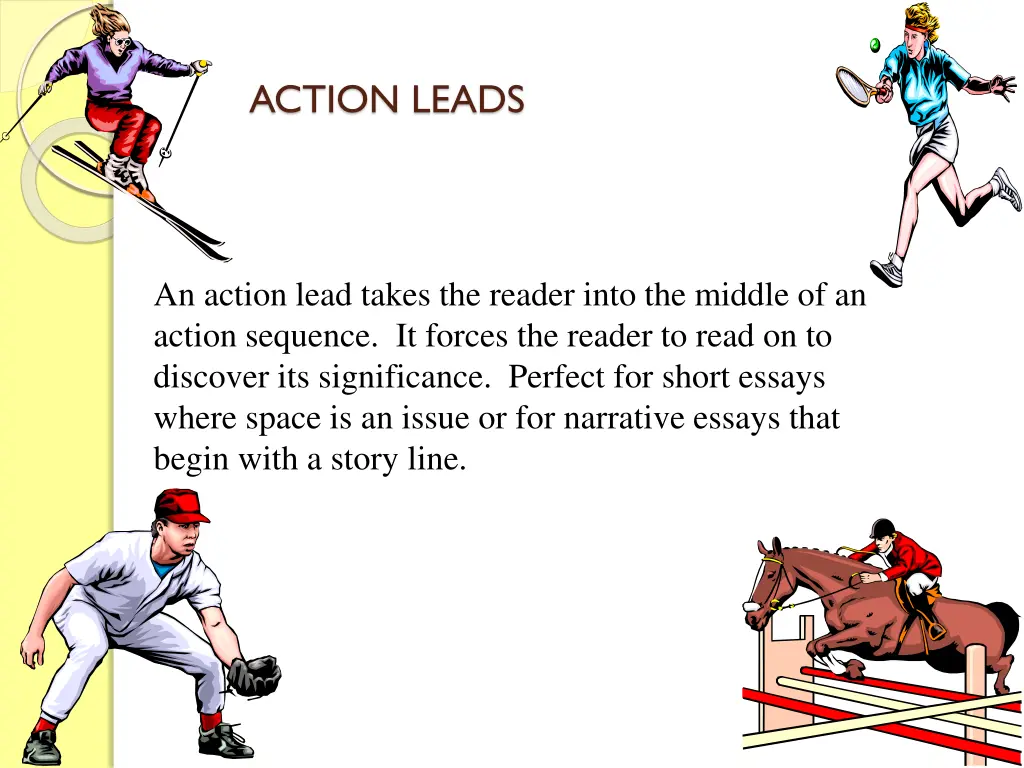 action leads