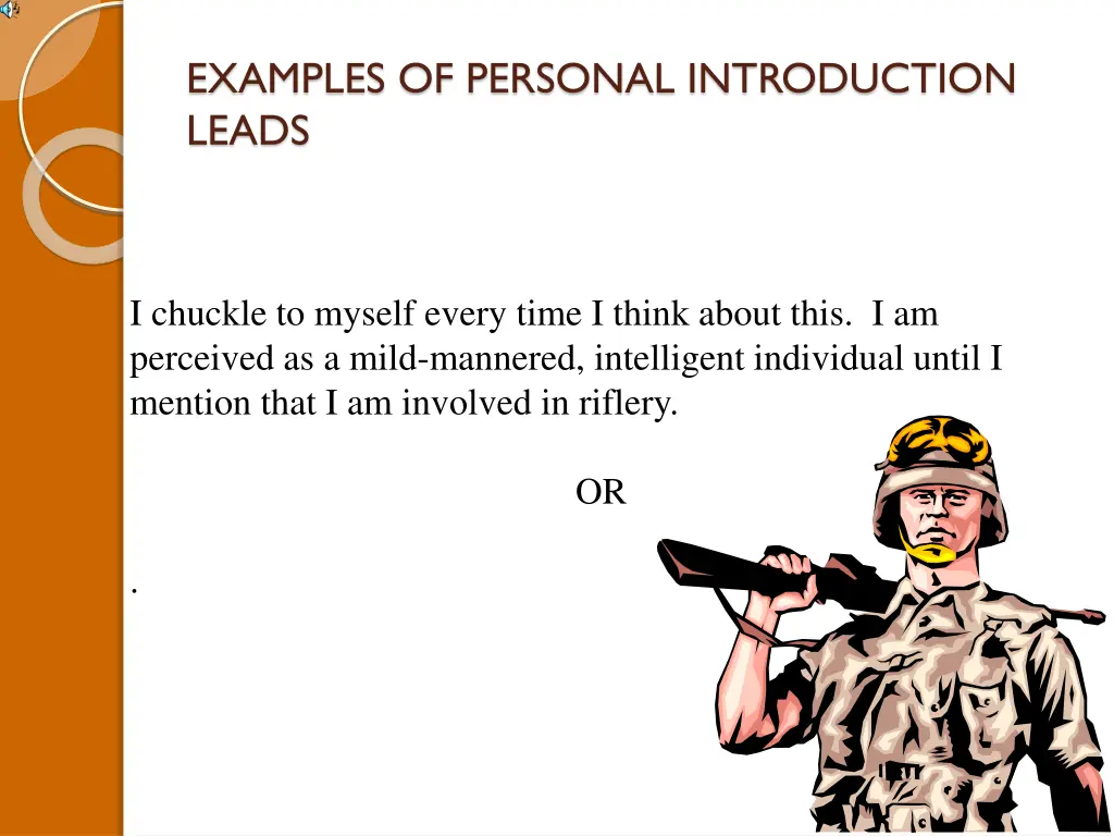 examples of personal introduction leads