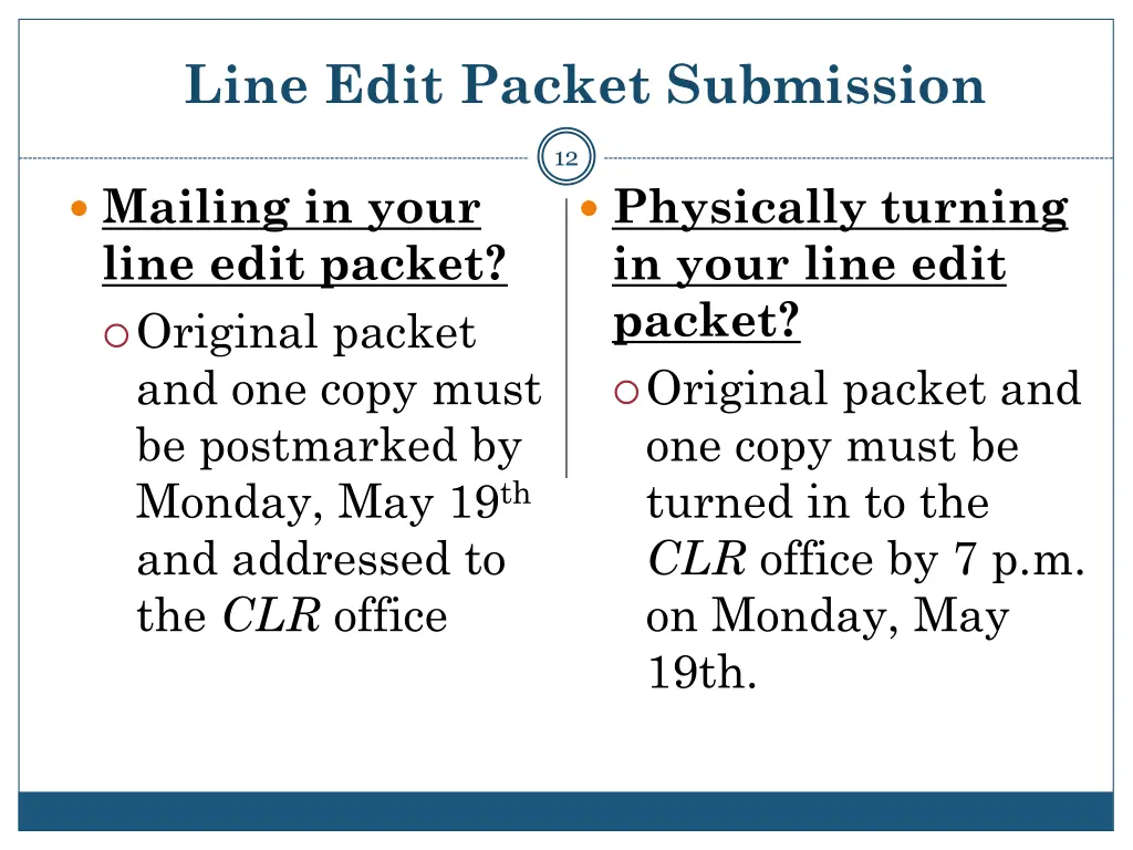 line edit packet submission 1