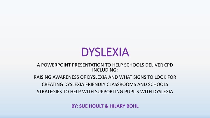 dyslexia dyslexia