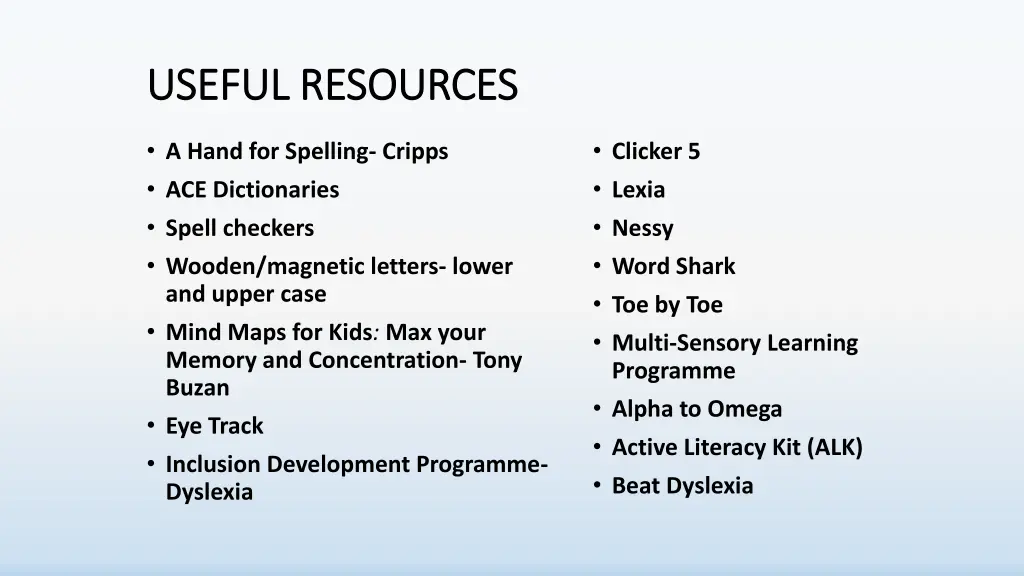 useful resources useful resources