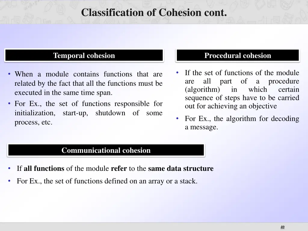 classification of cohesion cont 1