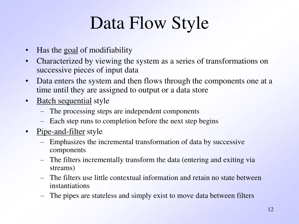 data flow style 1