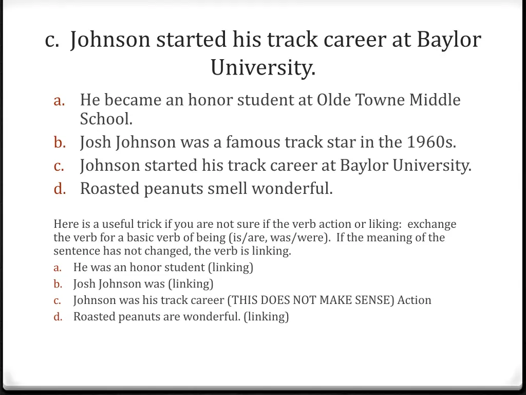 c johnson started his track career at baylor