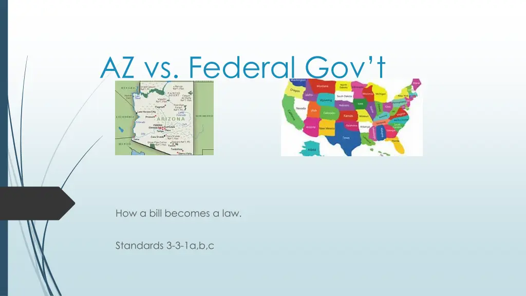 az vs federal gov t