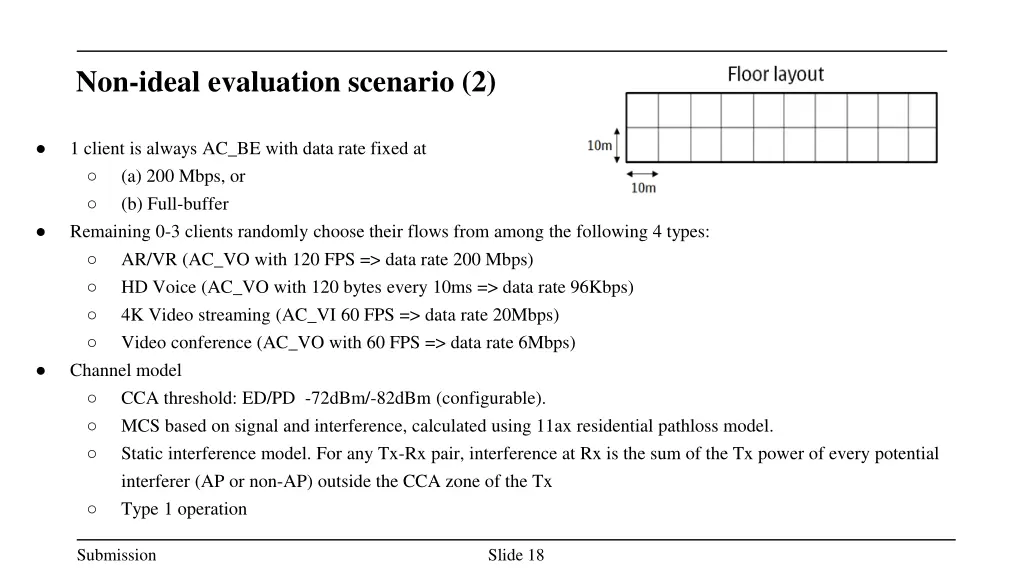 non ideal evaluation scenario 2