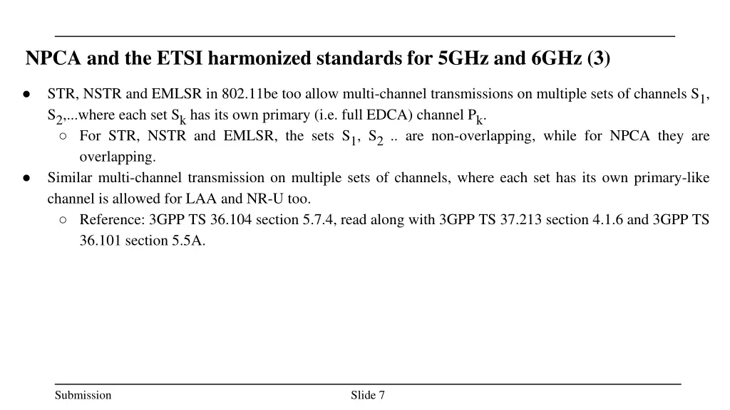 npca and the etsi harmonized standards for 5ghz 2