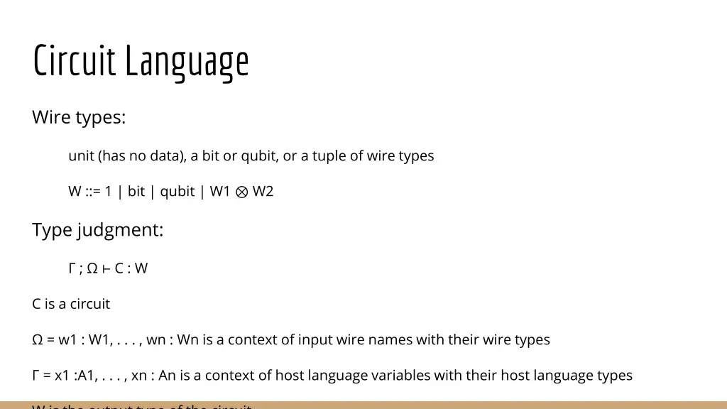 circuit language