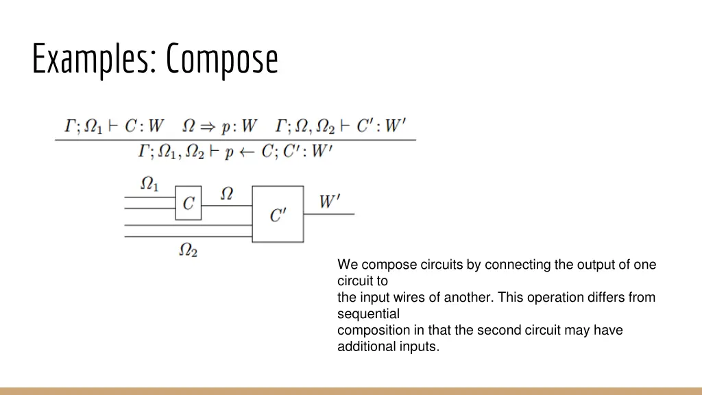 examples compose