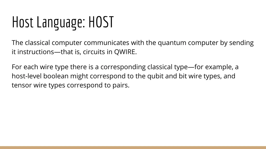 host language host