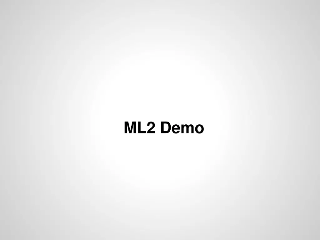 ml2 demo