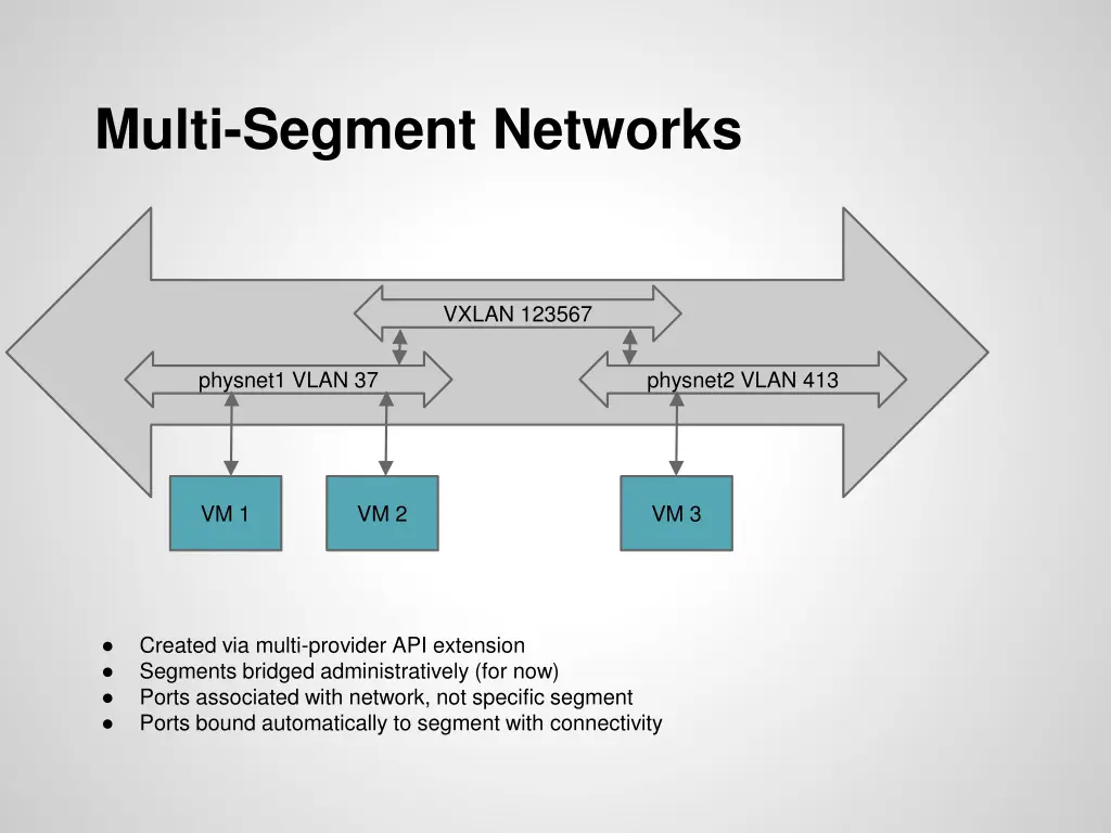 multi segment networks