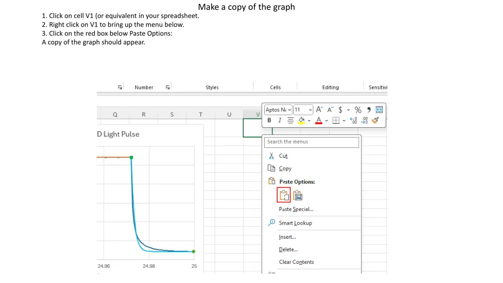 make a copy of the graph