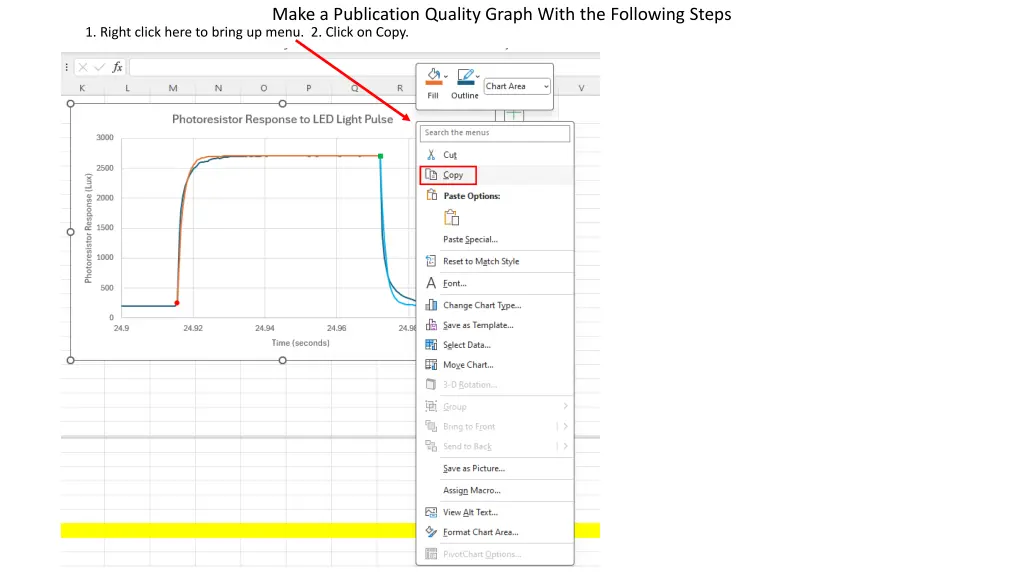 make a publication quality graph with