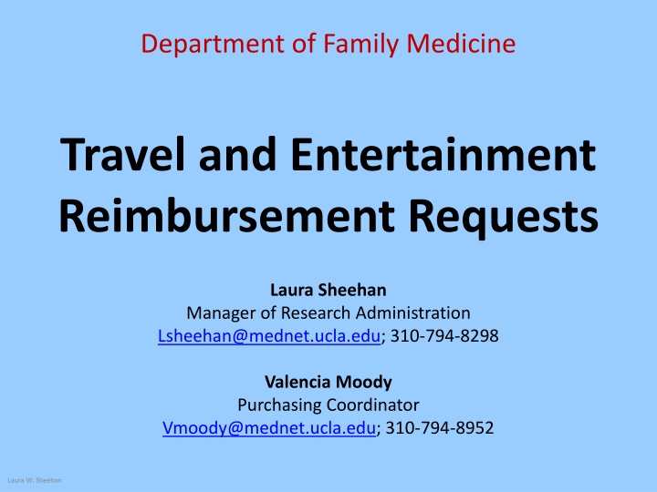 department of family medicine