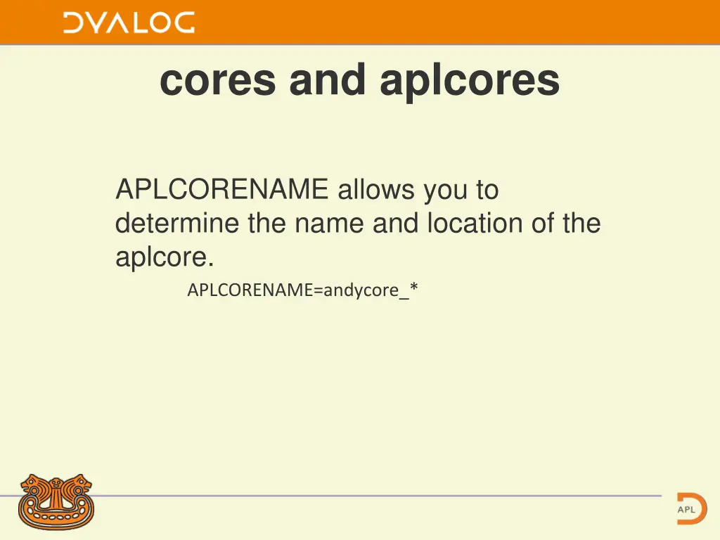 cores and aplcores 1