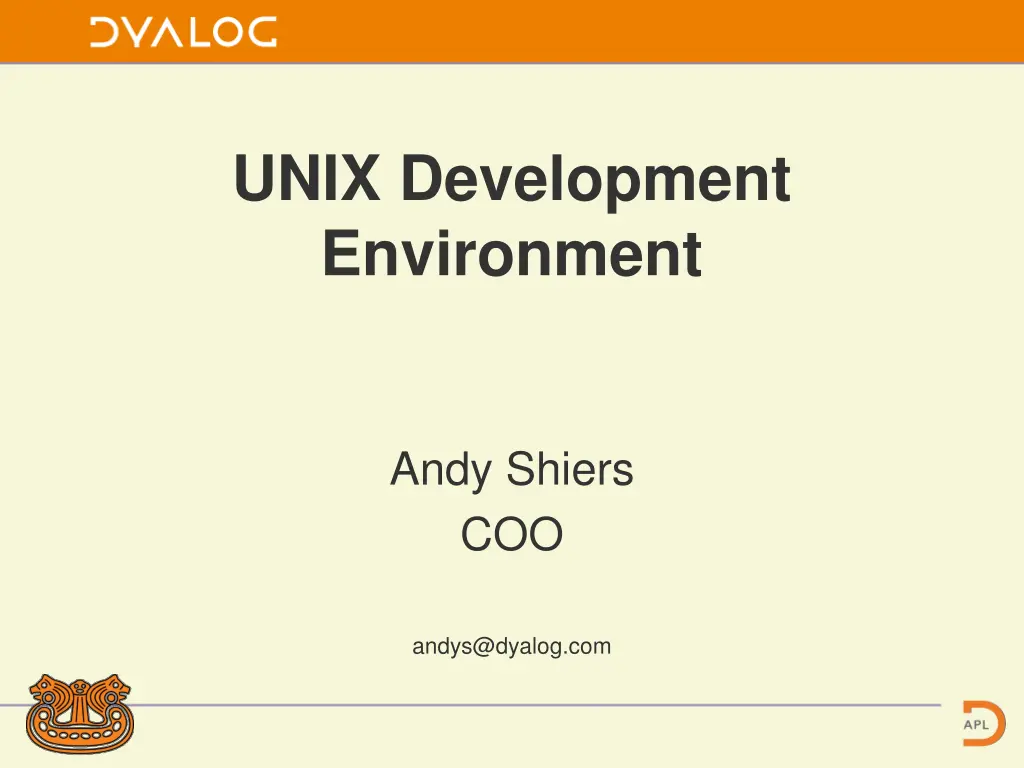 unix development environment