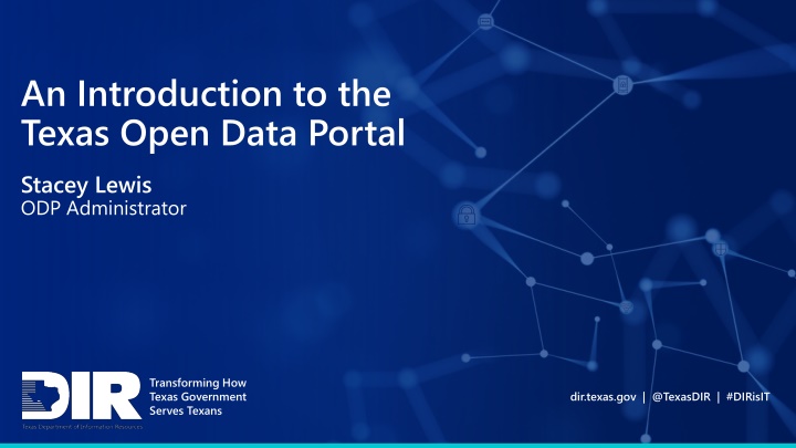 an introduction to the texas open data portal