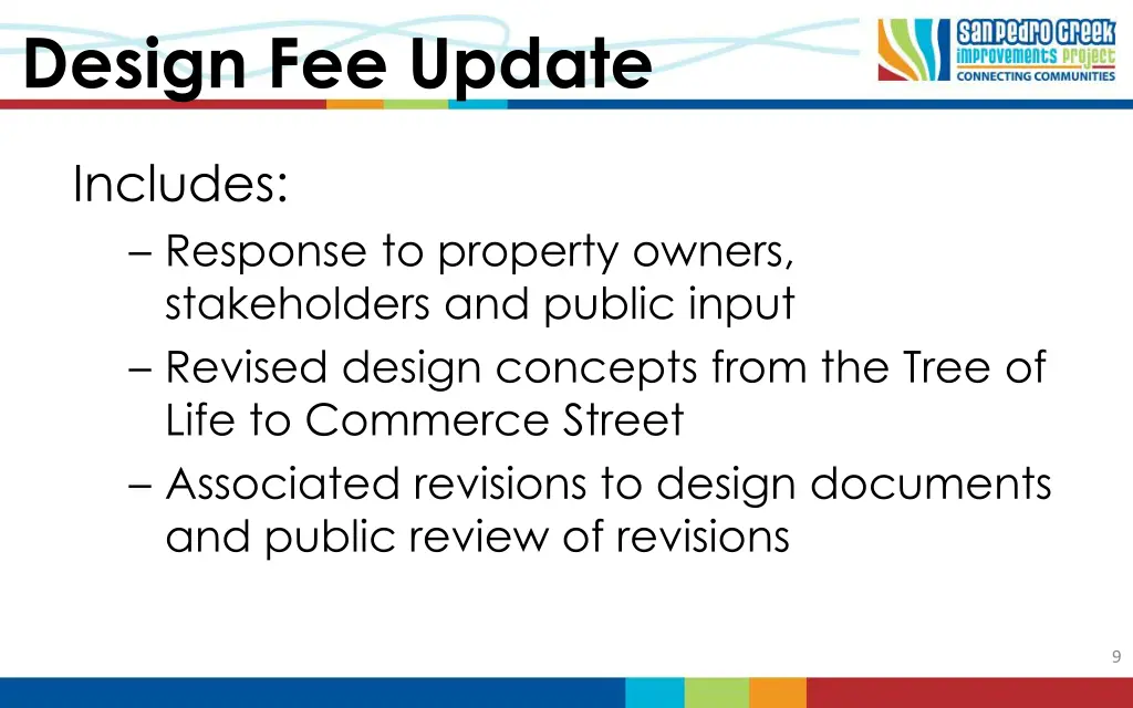 design fee update 1