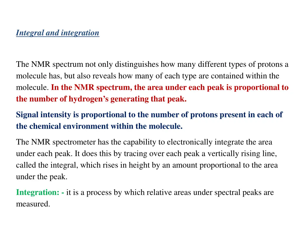 integral and integration