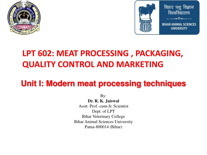 lpt 602 meat processing packaging quality control