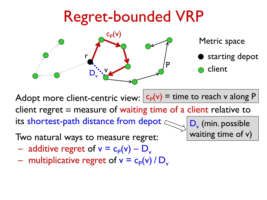 regret bounded vrp c p v